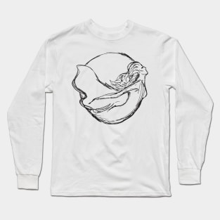 SheHopes Black Logo Long Sleeve T-Shirt